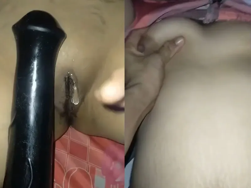 Tình nhân xinh tươi vú ngon bím múp móc lồn bằng sextoy cực sướng